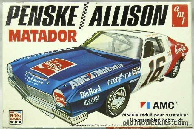 AMT 1/25 AMC Penske Matador, T430 plastic model kit